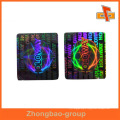 Guangzhou manufacturer wholesale printing and packaging material custom sticky hologram sticker label